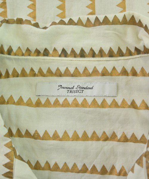 Journal Standard TRISECT（ジャーナルスタンダードトライセクト）カジュアルシャツ 白 サイズ:L メンズ/2200684825038