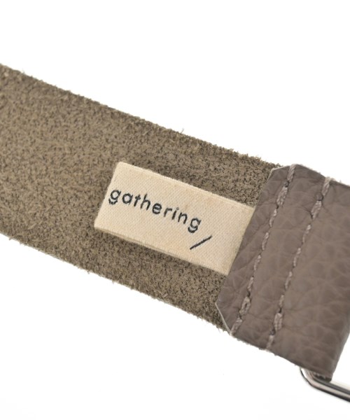 Honor gathering（オナーギャザリング）ベルト グレー サイズ:- メンズ/2200678513057