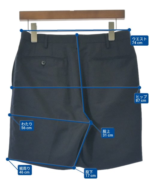 FRANKLIN TAILORED（フランクリンテーラー）ショートパンツ 紺 サイズ:2(M位) メンズ/2200655818014