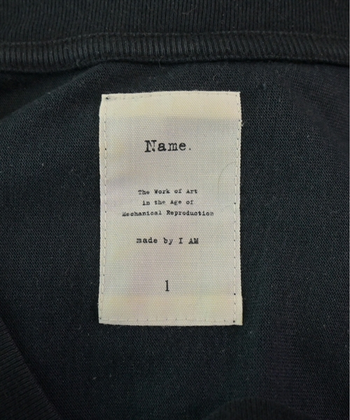 Name.（ネーム）Tシャツ・カットソー 紺 サイズ:1(S位) メンズ/2200459949112