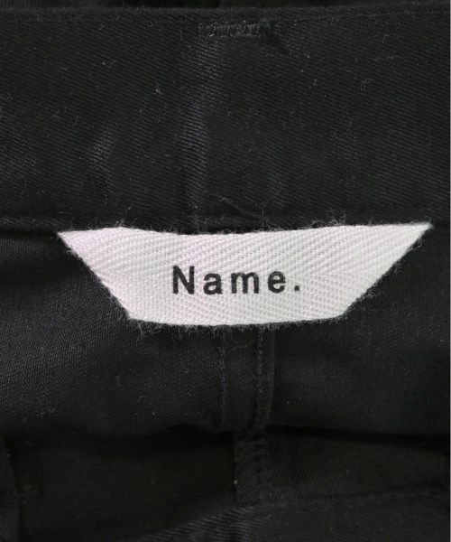 Name.（ネーム）チノパン 黒 サイズ:1(S位) メンズ/2200460096034