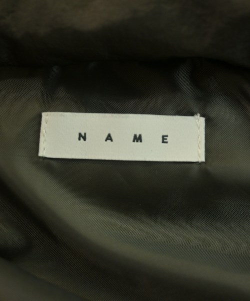 Name.（ネーム）ダウンジャケット/ダウンベスト 茶 サイズ:1(S位) メンズ/2200635276025