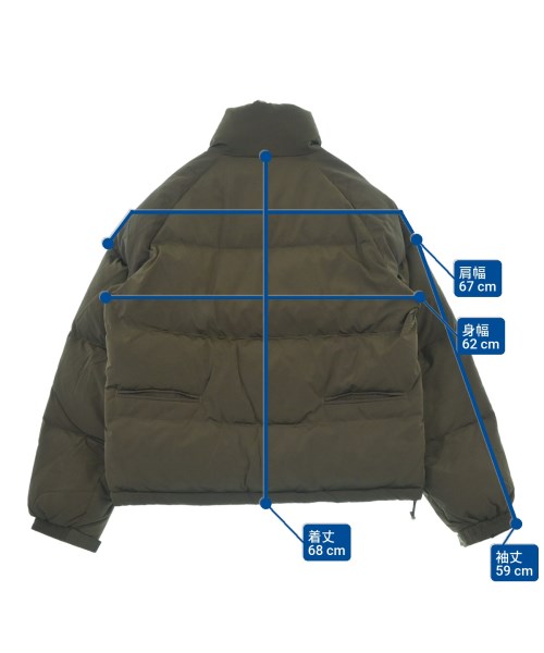 Name.（ネーム）ダウンジャケット/ダウンベスト 茶 サイズ:1(S位) メンズ/2200635276025