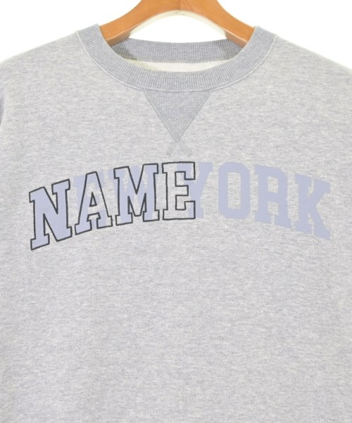Name.（ネーム）スウェット グレー サイズ:1(S位) メンズ/2200635276186