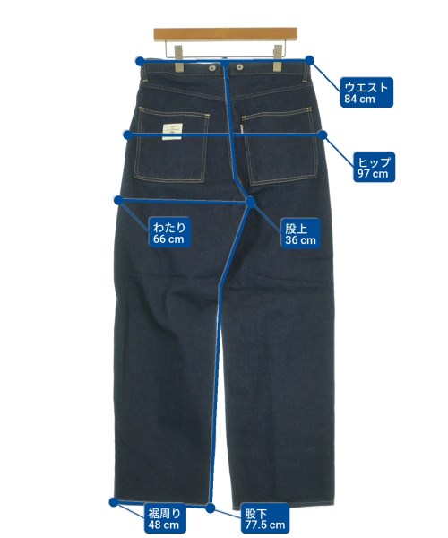 Name.（ネーム）デニムパンツ 紺 サイズ:2(M位) メンズ/2200635276315