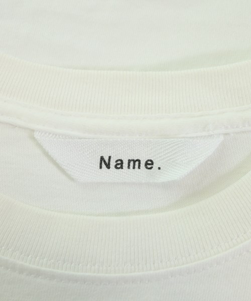 Name.（ネーム）Tシャツ・カットソー 白 サイズ:F レディース/2200616043042