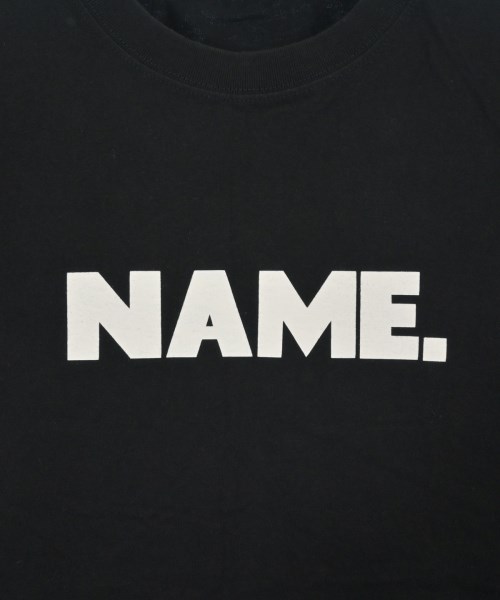 Name.（ネーム）Tシャツ・カットソー 黒 サイズ:1(S位) メンズ/2200633110086