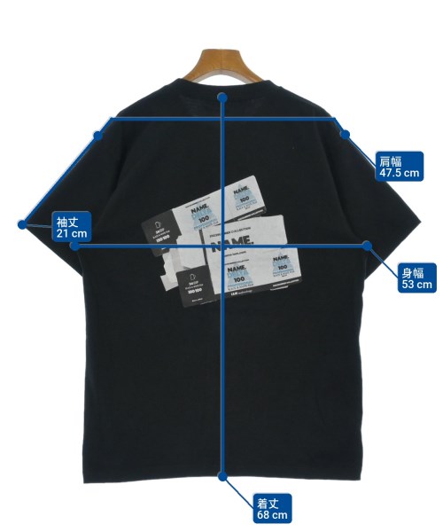 Name.（ネーム）Tシャツ・カットソー 黒 サイズ:1(S位) メンズ/2200633110086