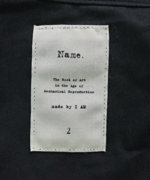 Name.（ネーム）カジュアルシャツ 紺 サイズ:2(M位) メンズ/2200609791011