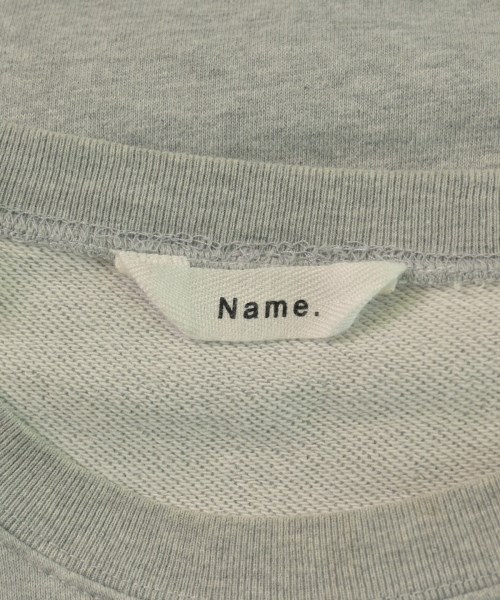 Name.（ネーム）スウェット グレー サイズ:1(S位) メンズ/2200616407042