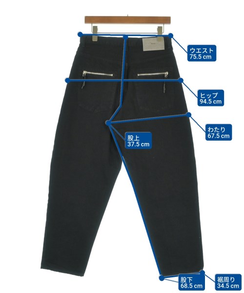 Name.（ネーム）デニムパンツ 黒 サイズ:1(S位) メンズ/2200620249034