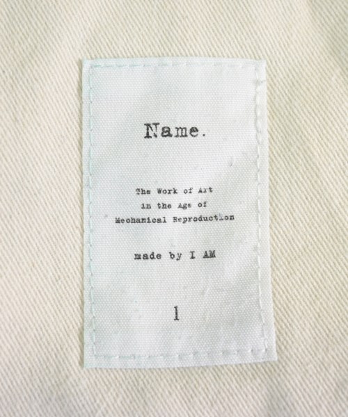 Name.（ネーム）デニムパンツ 紺 サイズ:1(S位) メンズ/2200605479272