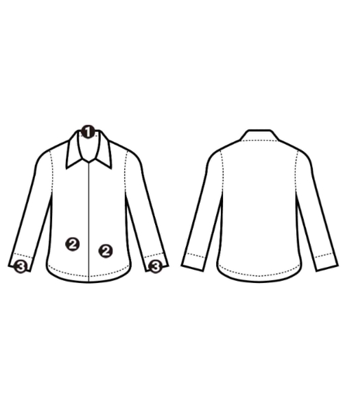 Name.（ネーム）カジュアルシャツ 青 サイズ:0(XS位) メンズ/2200610362026