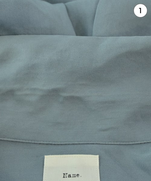 Name.（ネーム）カジュアルシャツ 青 サイズ:0(XS位) メンズ/2200610362026