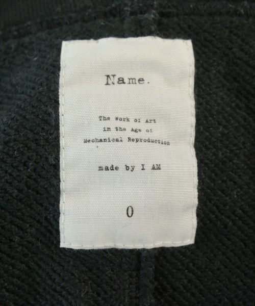 Name.（ネーム）パーカー 黒 サイズ:0(XS位) レディース/2200672153068