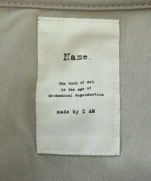 Name.（ネーム）Tシャツ・カットソー グレー サイズ:-(M位) レディース/2200679028048