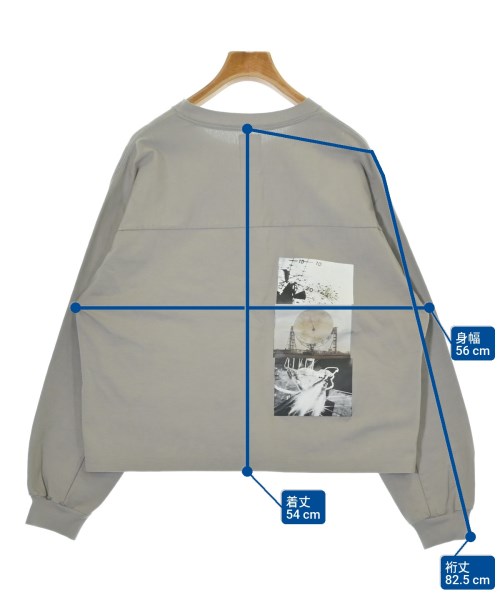 Name.（ネーム）Tシャツ・カットソー グレー サイズ:-(M位) レディース/2200679028048