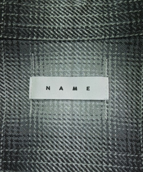Name.（ネーム）カジュアルシャツ グレー サイズ:2(XXL位) メンズ/2200677051123