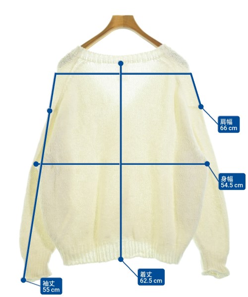 Name.（ネーム）カーディガン 白 サイズ:1(S位) メンズ/2200647996164