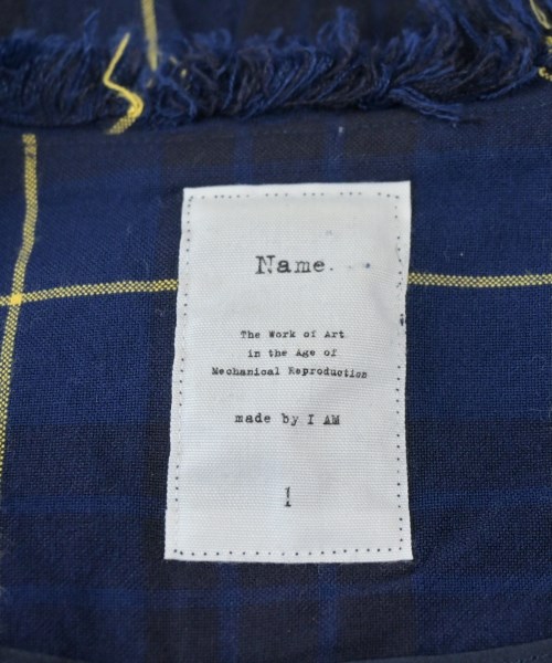 Name.（ネーム）カジュアルシャツ 青 サイズ:1(S位) メンズ/2200655703167