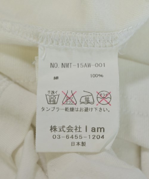Name.（ネーム）Tシャツ・カットソー 白 サイズ:1(S位) メンズ/2200709776512