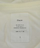Name.（ネーム）Tシャツ・カットソー 白 サイズ:1(S位) メンズ/2200709776512