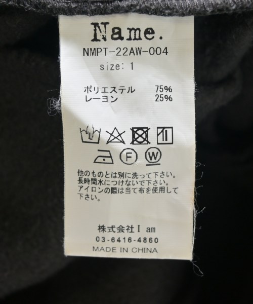 Name.（ネーム）その他 黒 サイズ:1(S位) メンズ/2200708072127