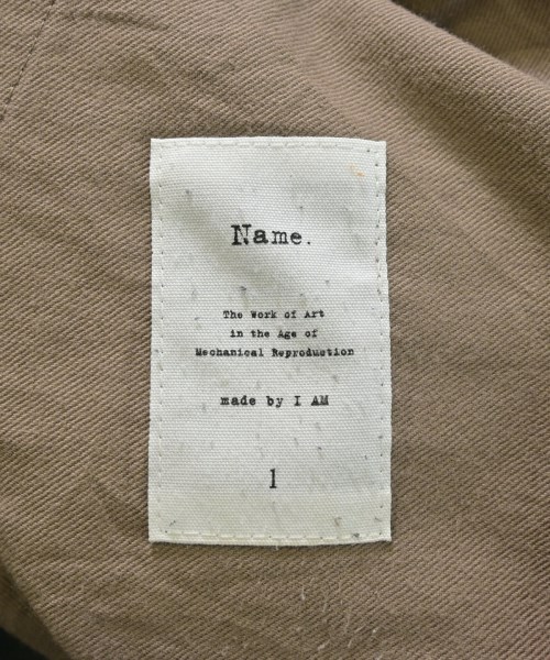 Name.（ネーム）その他 カーキ サイズ:1(S位) メンズ/2200650771017