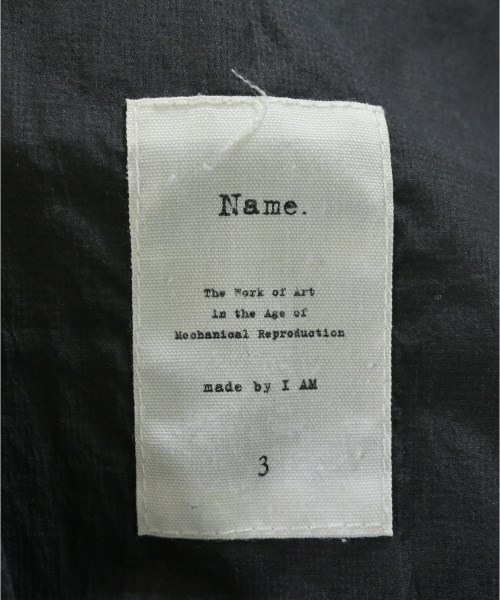 Name.（ネーム）その他 黒 サイズ:3(L位) メンズ/2200644131025