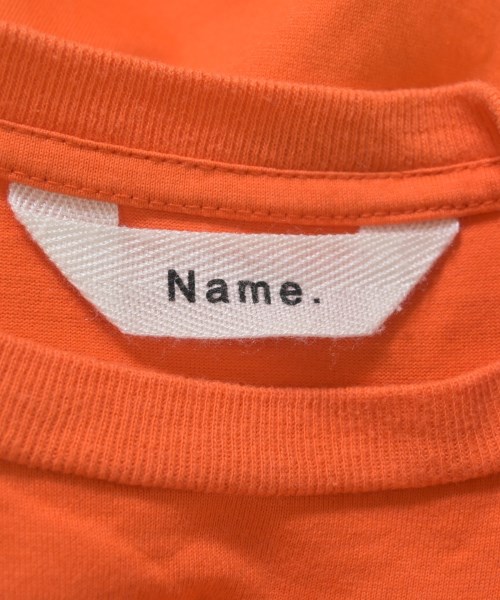 Name.（ネーム）Tシャツ・カットソー オレンジ サイズ:2(M位) メンズ/2200704075078