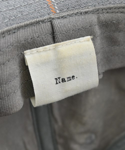 Name.（ネーム）ハット グレー サイズ:- メンズ/2200662812036