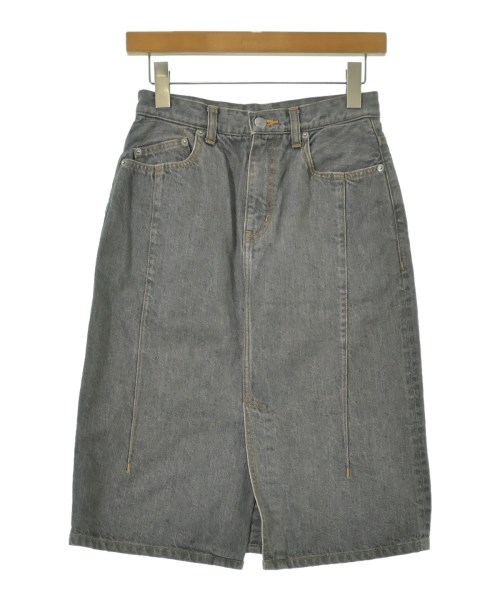 Name.(ネーム)ロング・マキシ丈スカート グレー サイズ:2(M位)/2200664001018