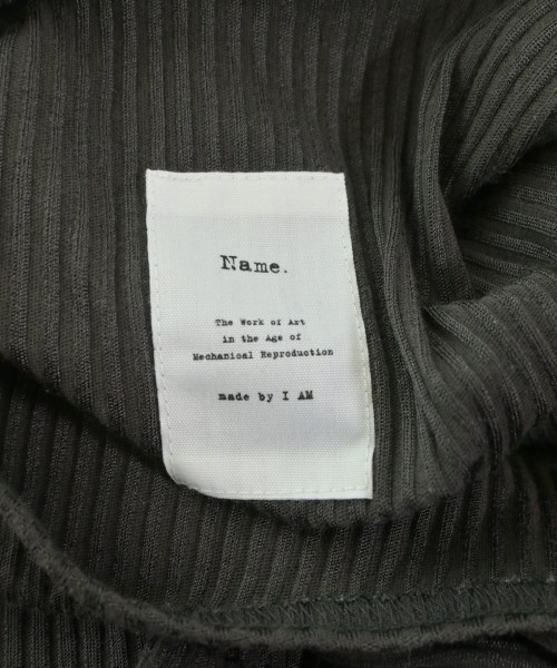 Name.（ネーム）Tシャツ・カットソー グレー サイズ:-(XS位) レディース/2200661481172