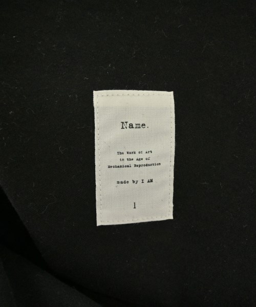 Name.（ネーム）その他 黒 サイズ:1(S位) メンズ/2200665965043