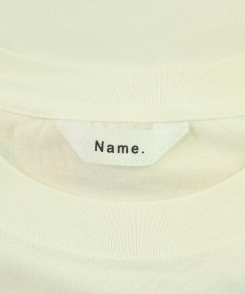 Name.（ネーム）Tシャツ・カットソー 白 サイズ:2(M位) メンズ/2200730767046