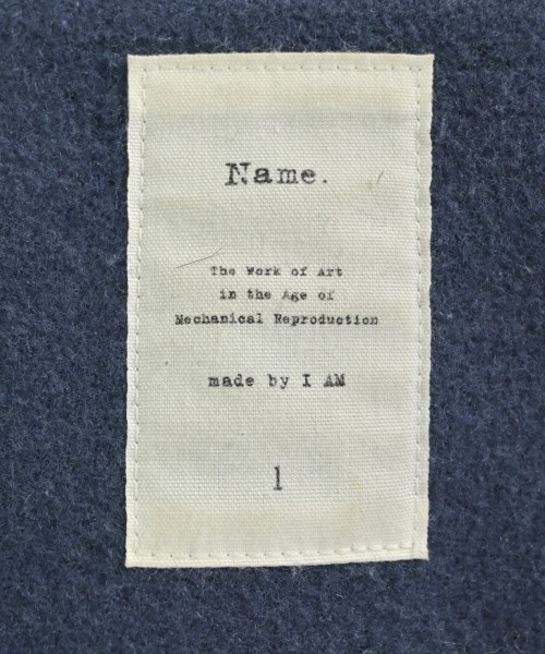 Name.（ネーム）ダッフルコート 紺 サイズ:1(S位) メンズ/2200691253015