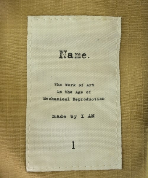 Name.（ネーム）その他 ベージュ サイズ:1(S位) メンズ/2200691253022