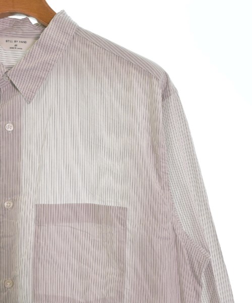 STILL BY HAND（スティルバイハンド）カジュアルシャツ グレー サイズ:48(L位) メンズ/2200451758040