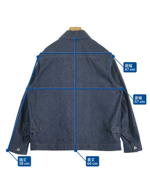 STILL BY HAND（スティルバイハンド）デニムジャケット 紺 サイズ:46(M位) メンズ/2200639469027