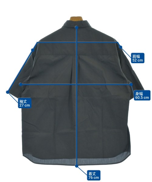 STILL BY HAND（スティルバイハンド）カジュアルシャツ グレー サイズ:46(M位) メンズ/2200629407169