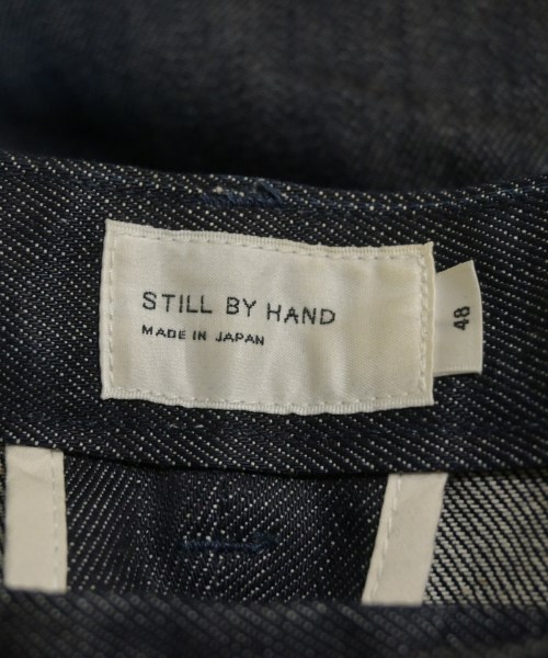 STILL BY HAND（スティルバイハンド）デニムパンツ 紺 サイズ:48(L位) メンズ/2200641080036