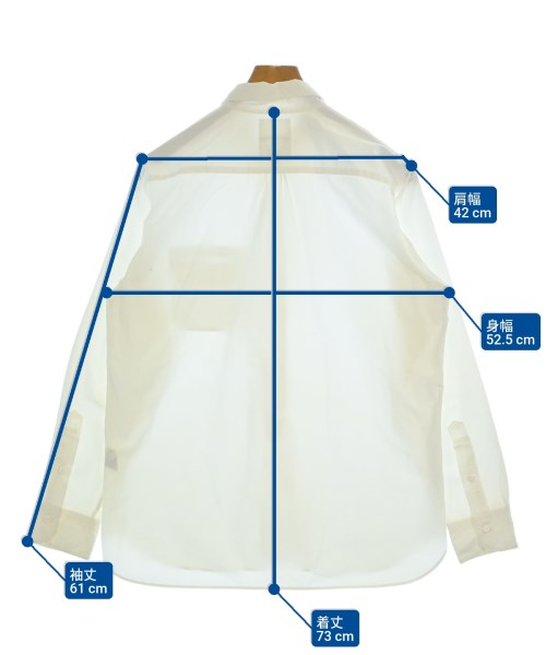 STILL BY HAND（スティルバイハンド）カジュアルシャツ 白 サイズ:48(L位) メンズ/2200643136137