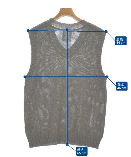 STILL BY HAND（スティルバイハンド）ベスト グレー サイズ:46(M位) メンズ/2200542302060