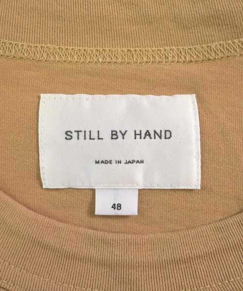 STILL BY HAND（スティルバイハンド）Tシャツ・カットソー ベージュ サイズ:48(L位) メンズ/2200616381038