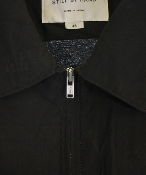 STILL BY HAND（スティルバイハンド）カジュアルシャツ 黒 サイズ:48(L位) メンズ/2200623116012