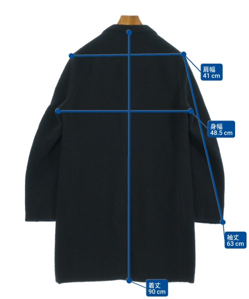 STILL BY HAND（スティルバイハンド）チェスターコート 紺 サイズ:46(M位) メンズ/2200630806012