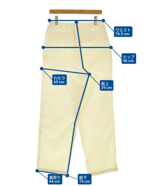 STILL BY HAND（スティルバイハンド）チノパン 白 サイズ:48(L位) メンズ/2200668642026