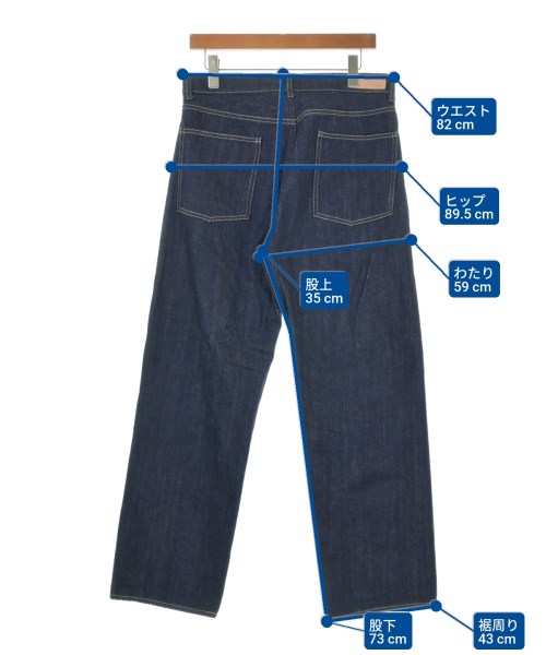 STILL BY HAND（スティルバイハンド）デニムパンツ 紺 サイズ:44(S位) メンズ/2200680394026