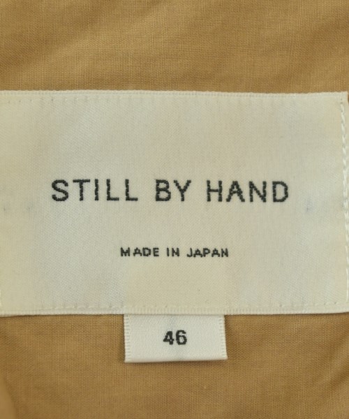 STILL BY HAND（スティルバイハンド）カジュアルシャツ ベージュ サイズ:46(M位) メンズ/2200680171061