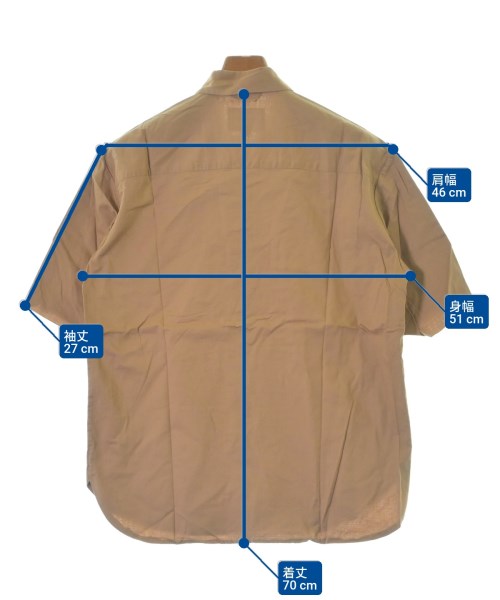 STILL BY HAND（スティルバイハンド）カジュアルシャツ ベージュ サイズ:46(M位) メンズ/2200680171061